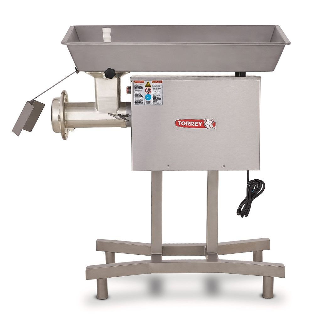 Molino para Carne Torrey de 5 HP con capacidad de Molienda de 29Kg por minuto -M-32-5HP - Imagen 3