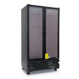 Refrigerador Imbera Cobalt con dos puertas de vidrio con capacidad de 26 pies-
VR-26 Cobalt