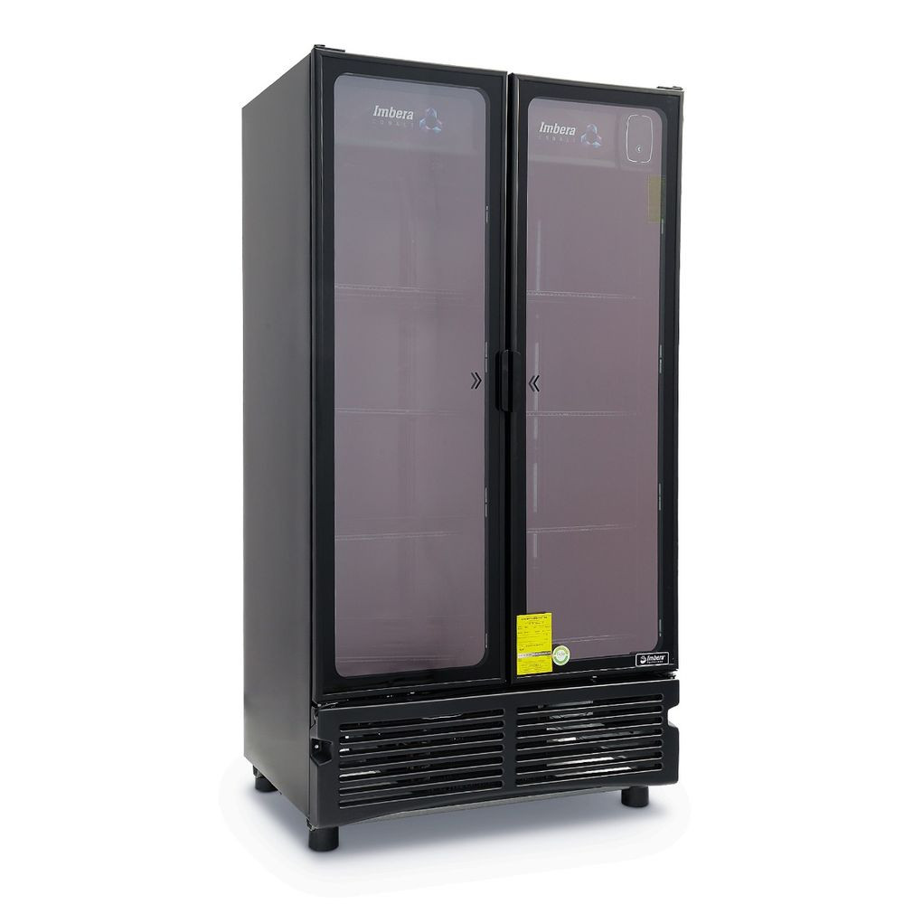 Refrigerador Imbera Cobalt con dos puertas de vidrio con capacidad de 26 pies-
VR-26 Cobalt