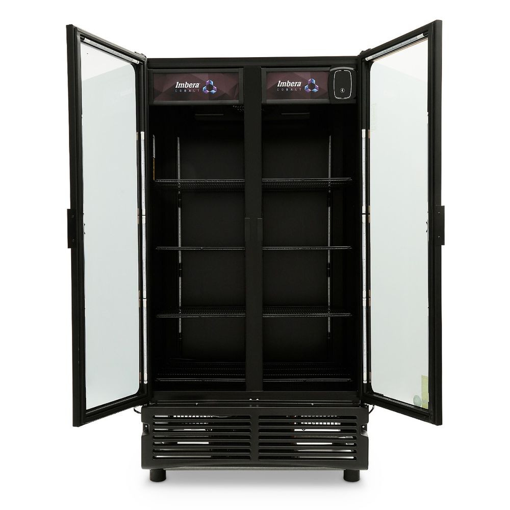 Refrigerador Imbera Cobalt con dos puertas de vidrio con capacidad de 26 pies-
VR-26 Cobalt - Imagen 3