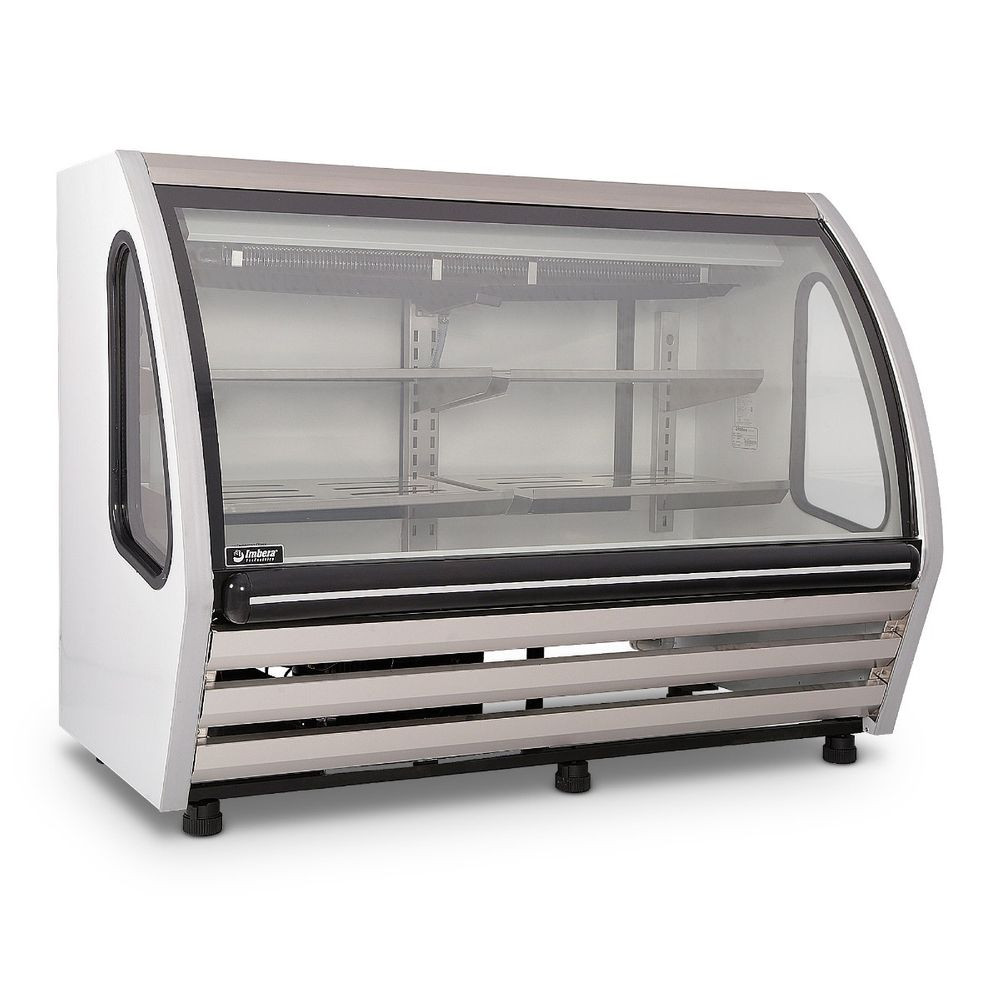 Vitrina delicatessen Imbera color blanco de 1.5m de largo- BHS150-B