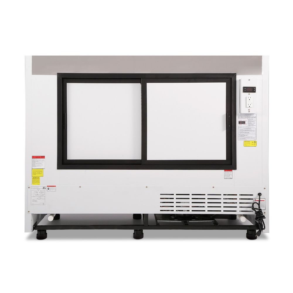 Vitrina delicatessen Imbera color blanco de 1.5m de largo- BHS150-B - Imagen 3