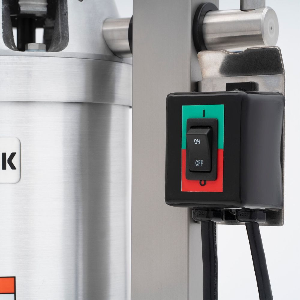 Licuadora de pedestal Protek de acero inoxidable con capacidad de 12 litros-
LP-12 - Imagen 3