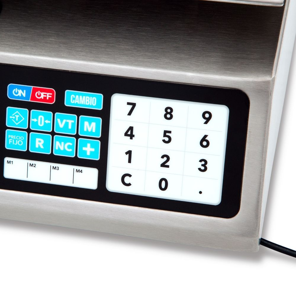 Báscula comercial Protek con capacidad de 20kg- BPK-20 - Imagen 4