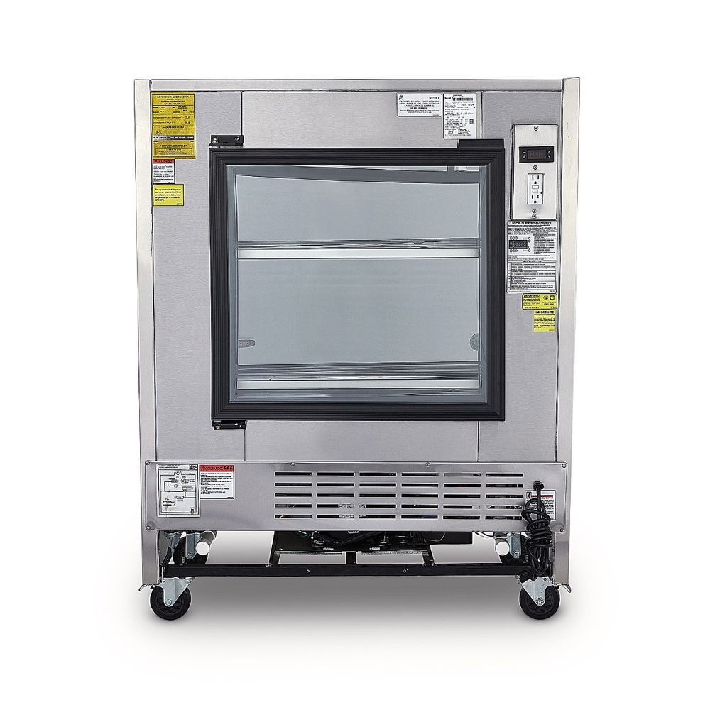 Vitrina delicatessen Torrey de acero inoxidable de 1m de largo- TEM100AI - Imagen 4