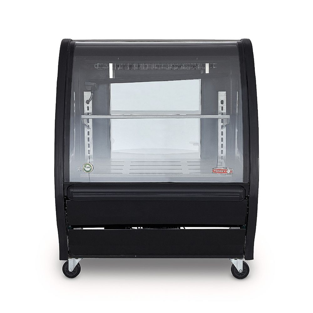 Vitrina delicatessen Torrey color negro de 1m de largo- TEM100N - Imagen 2