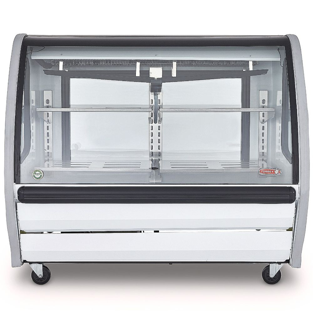 Vitrina delicatessen Torrey color blanco de 1.5 m de largo – TEM150 B - Imagen 2