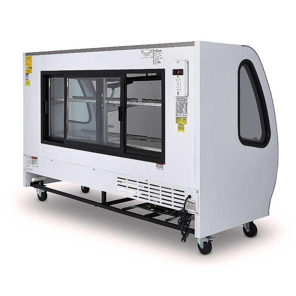 Vitrina delicatessen Torrey color blanco de 2m de largo- TEM200B - Imagen 3