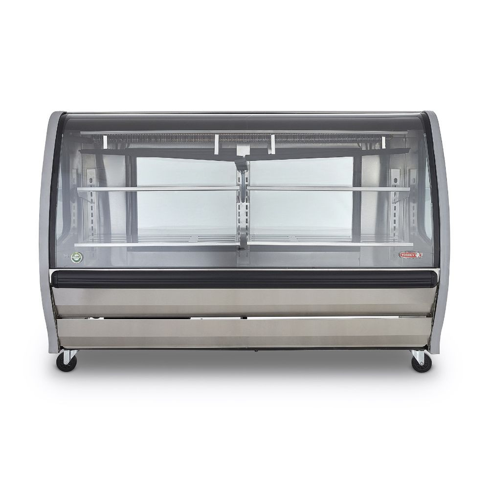 Vitrina delicatessen Torrey de acero inoxidable de 2m de largo- TEM200AI - Imagen 2