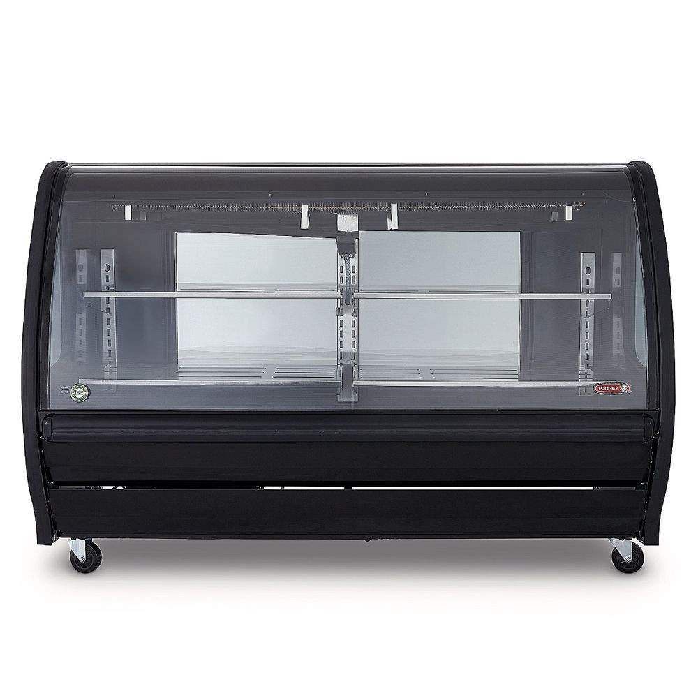Vitrina delicatessen Torrey color negro de 2m de largo- TEM200N - Imagen 2