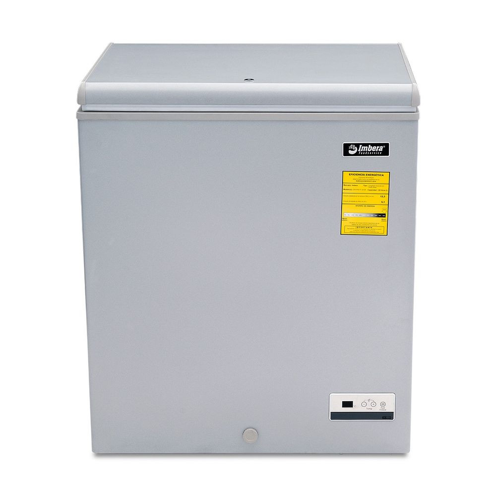 Congelador horizontal gris Imbera con tapa tipo cofre de 5 pies – HF05-1F - Imagen 2