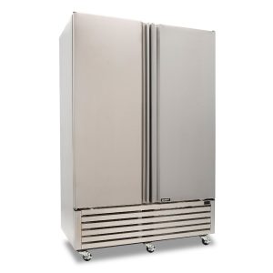 Refrigerador Reach-In de acero inoxidable Imbera de dos puertas sólidas y
capacidad de 43 pies- VRD43