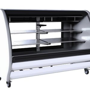 VITRINA DELICATESSEN BLANCA 2M-PRO TEM200-B TOR 115V L.S.