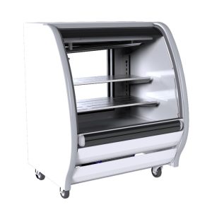 VITRINA DELICATESSEN BLANCA 1M PRO-TEM100-B TOR 115V L.S.
