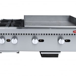 PLANCHA Y PARRILLA 2 QUEMADORES