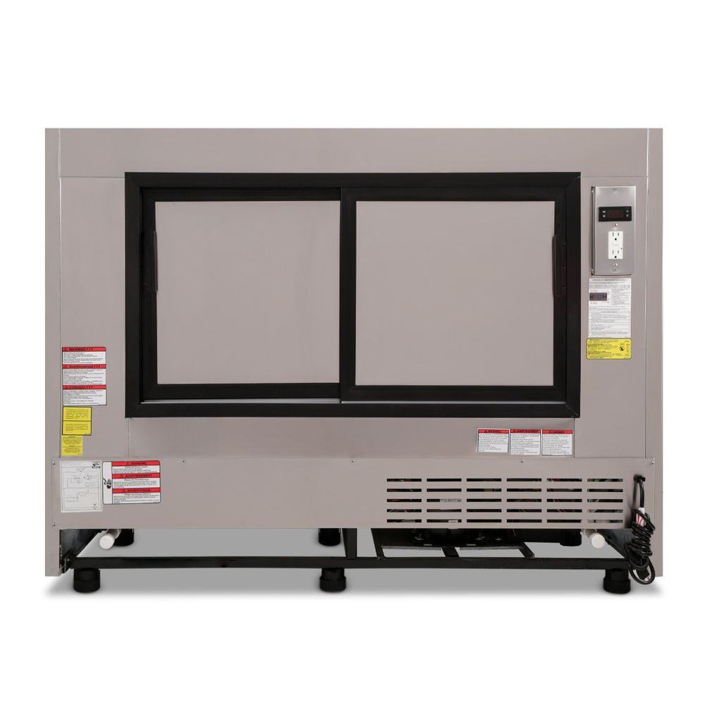 Vitrina delicatesen Imbera de acero Inoxidable de 1.5m de largo – BHS-150 I - Imagen 3