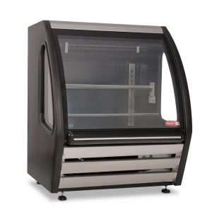 Vitrina delicatessen Imbera color negro de 1m de largo – BHS100-N