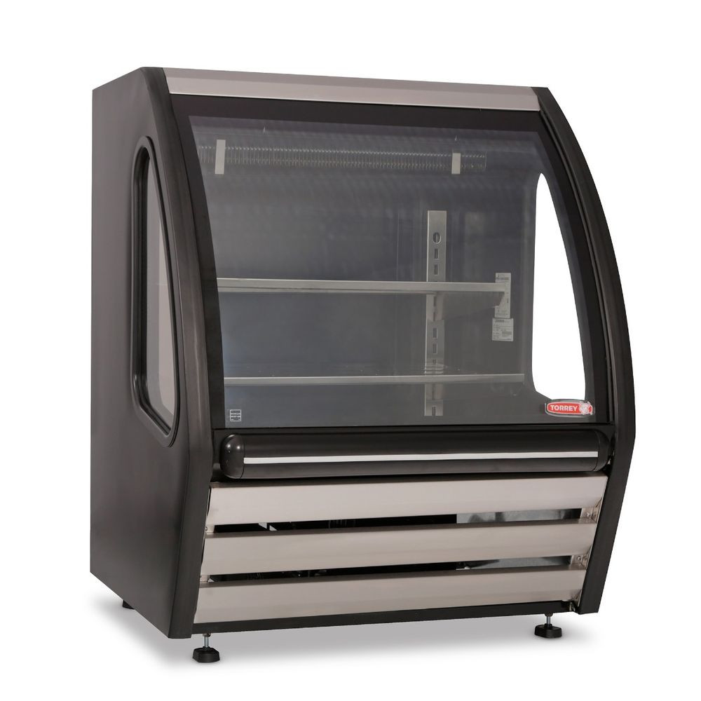 Vitrina delicatessen Imbera color negro de 1m de largo – BHS100-N