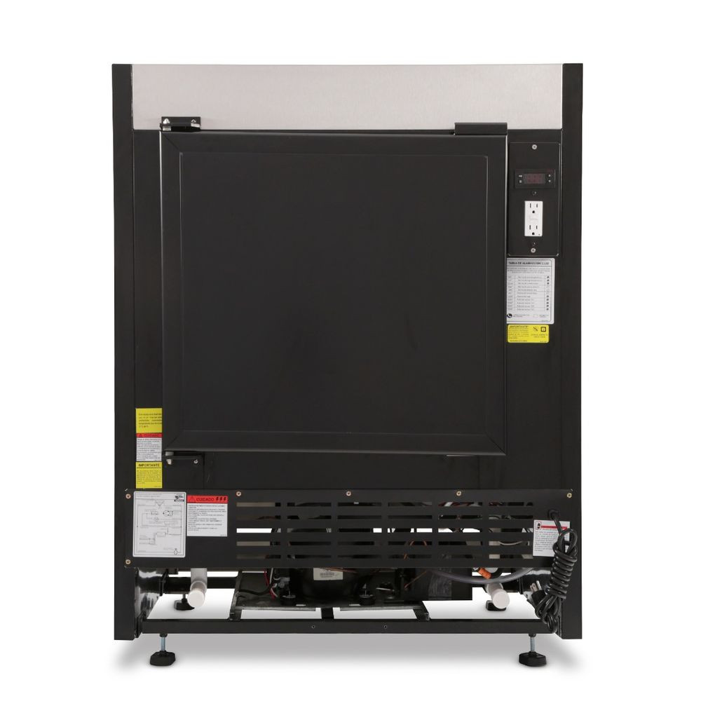 Vitrina delicatessen Imbera color negro de 1m de largo – BHS100-N - Imagen 3