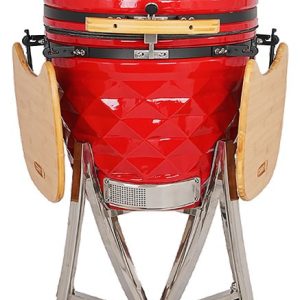 HORNO KAMADO CERAMICA MUL ROJO 21"