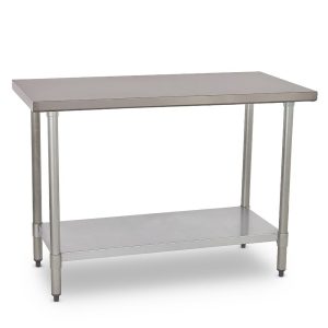Mesa de Trabajo Multiusos Torrey con Cubierta de Acero Inoxidable - MAI 24x48