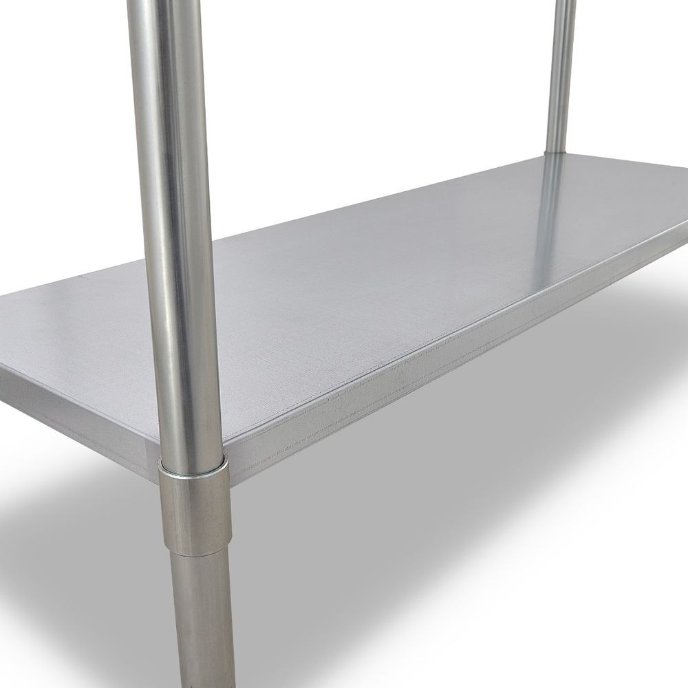 Mesa de Trabajo Multiusos Torrey con Cubierta de Acero Inoxidable – MAI 24x60 - Imagen 4