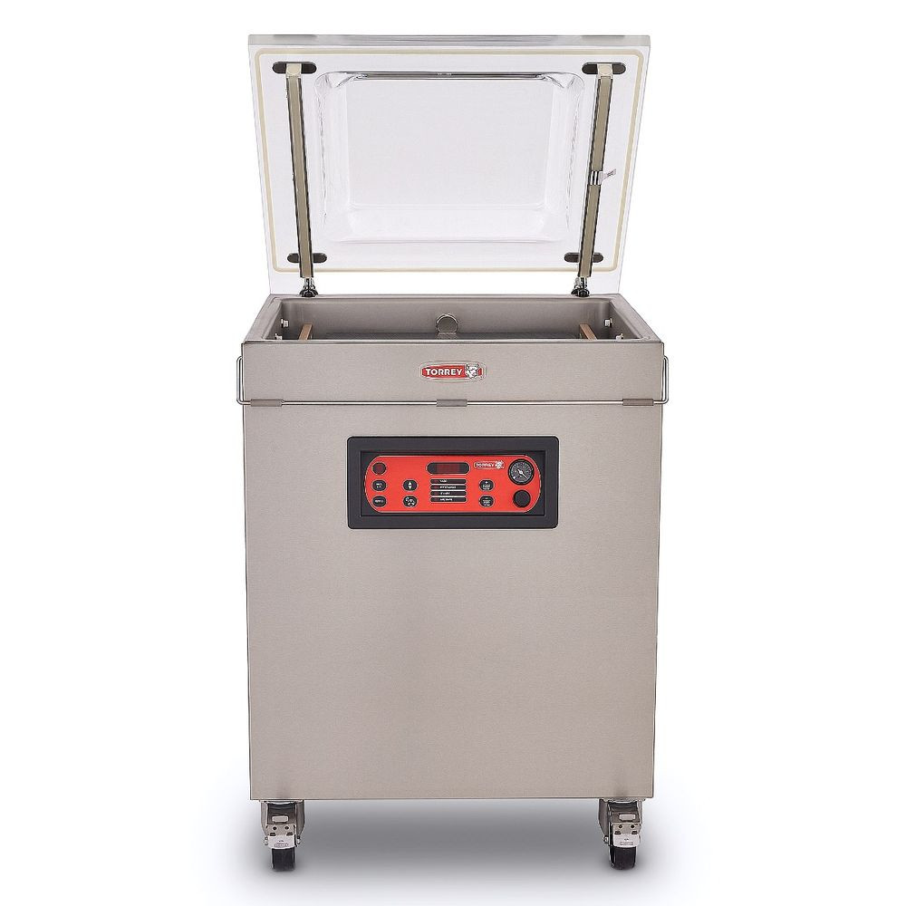 Empacadora al vacío Torrey de acero inoxidable para líquidos y sólidos- EVD-48 - Imagen 3