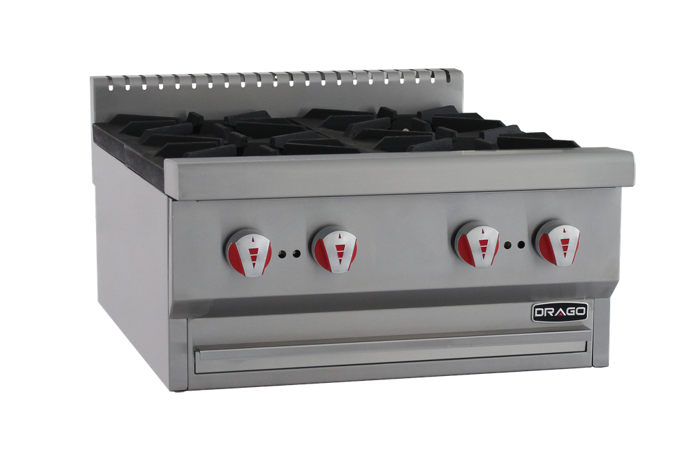 Parrilla a gas Drago de 4 quemadores- CG-40