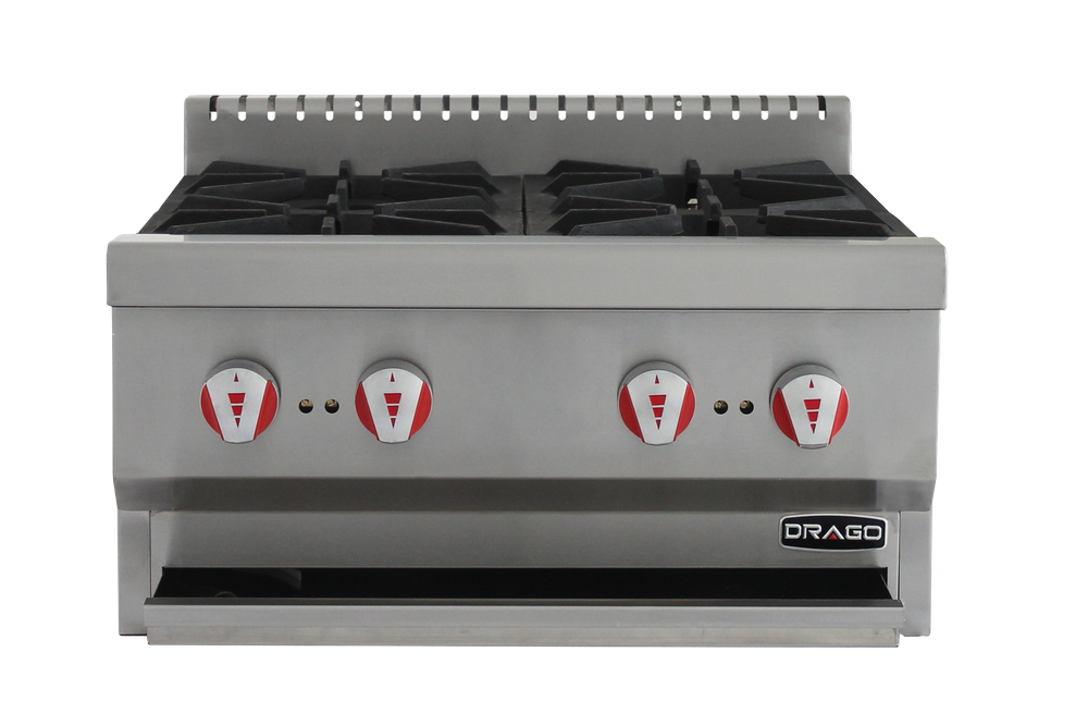 Parrilla a gas Drago de 4 quemadores- CG-40 - Imagen 2