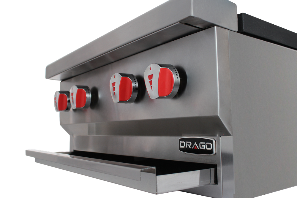 Parrilla a gas Drago de 4 quemadores- CG-40 - Imagen 4