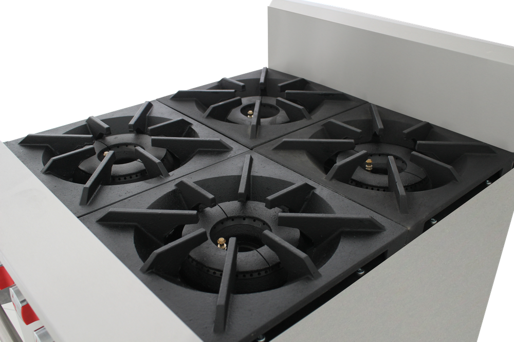 Estufa de gas Drago de 4 quemadores con horno- CG-41 - Imagen 4