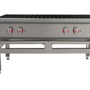 Estufón de gas Drago de 2 secciones con 3 quemadores concéntricos- EG-23