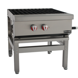 Estufón de gas Drago de una sección con 2 quemadores triples concéntricos- EG-13