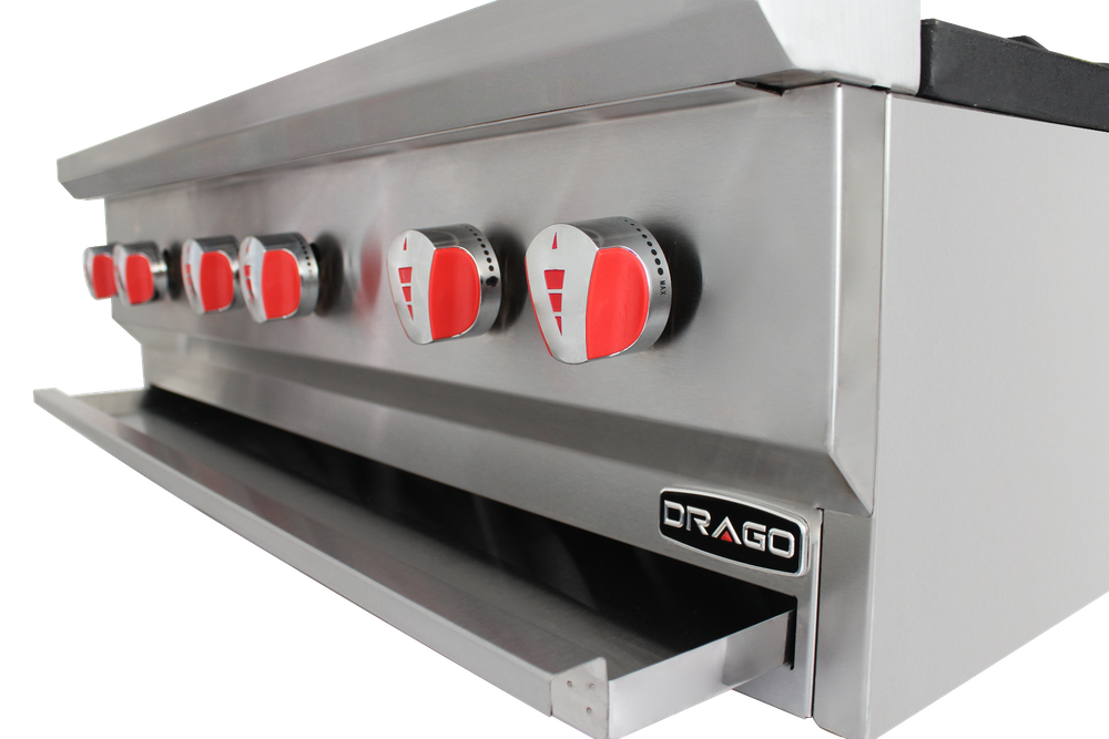 Parrilla a gas Drago de 6 quemadores- CG-60 - Imagen 5