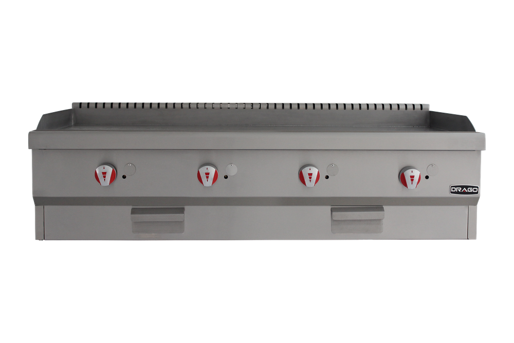 Plancha silver a gas Drago de 4 quemadores- PG-4 - Imagen 3