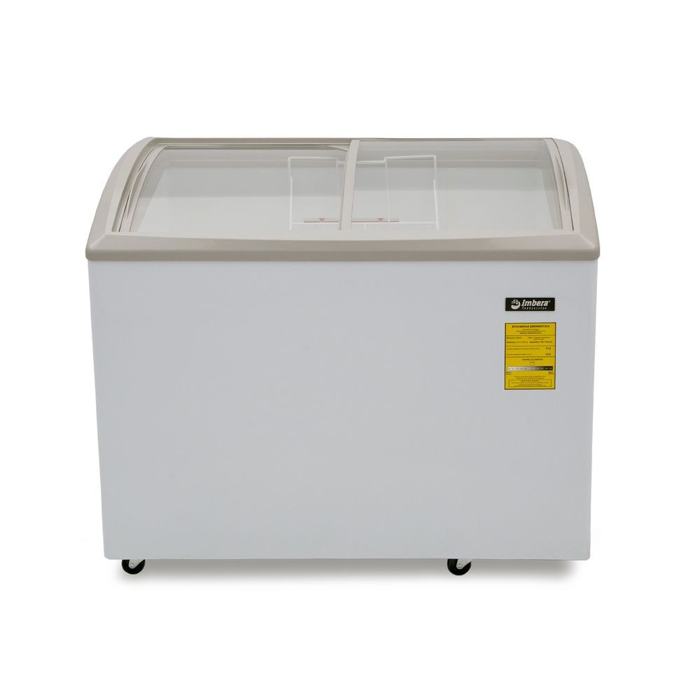 Congelador horizontal Imbera con tapa deslizable de vidrio curvo con capacidad
de 10 pies – HF10 ST - Imagen 2