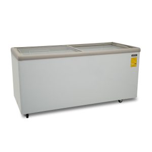 Congelador horizontal Imbera con tapa de cristal plano de 26 pies – HF26 ST