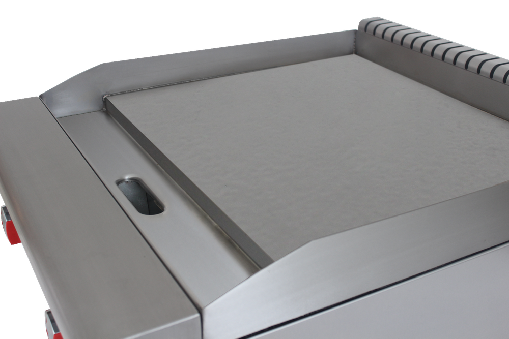 Plancha silver a gas Drago de 2 quemadores- PG-2 - Imagen 4