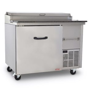 Mesa Fría Torrey elaborada en Acero Inoxidable con Placa de Granito y 6 insertos- PTP01