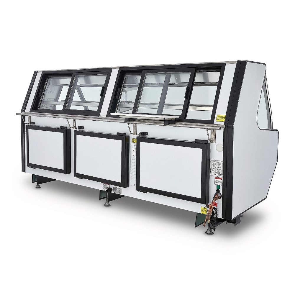 Vitrina Tramo Carnicero Torrey de Acero Inoxidable de 2.5m de largo- TEC250-AI - Imagen 3