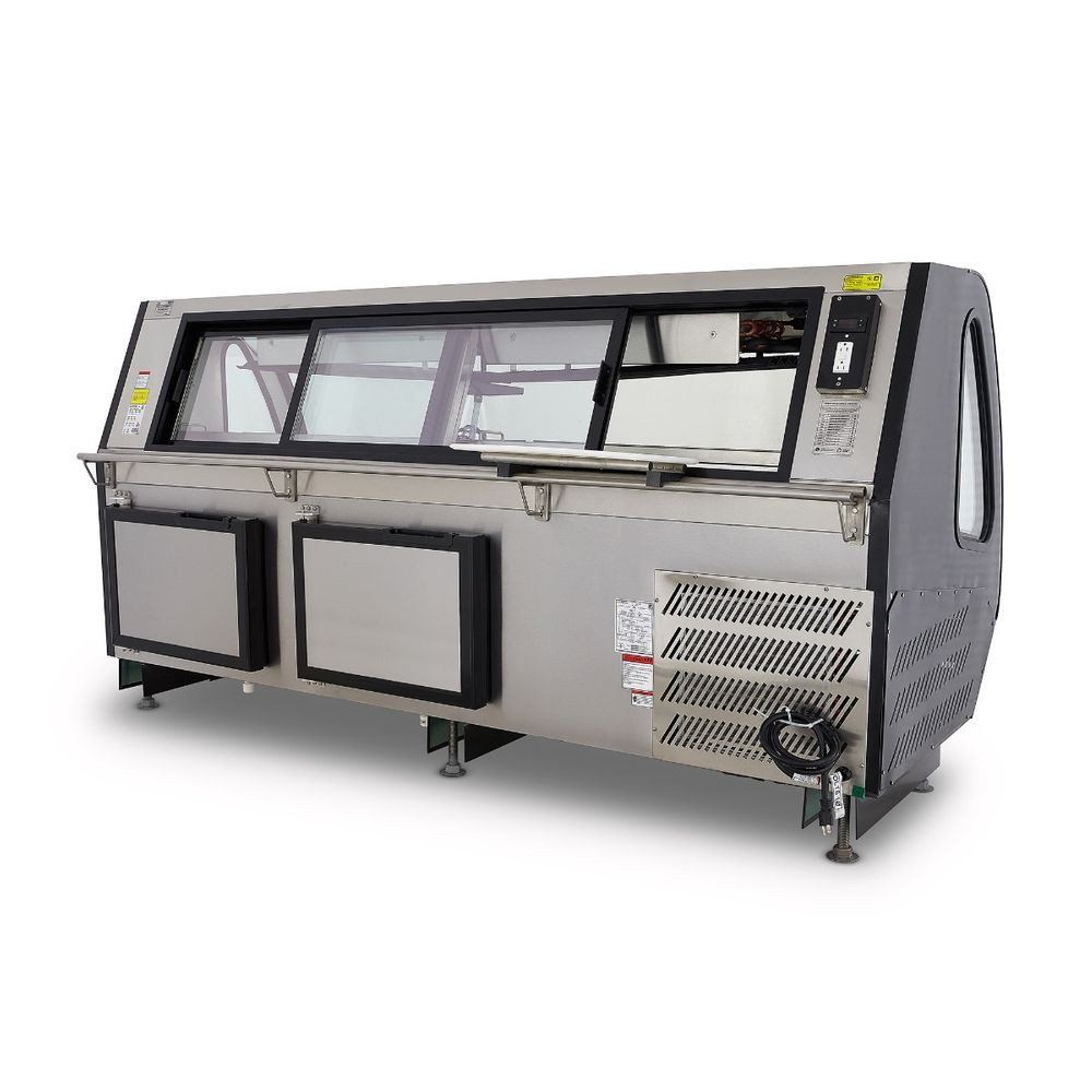 Vitrina Carnicera Torrey Color Negro de 2.5m de largo - VCA250-N - Imagen 3