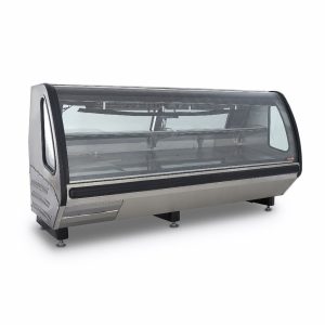 Vitrina Carnicera Torrey de Acero Inoxidable de 2.5m de largo - VCA250-AI
