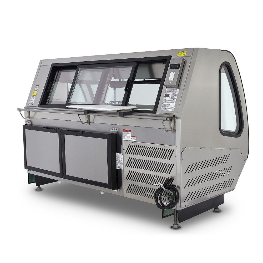 Vitrina Carnicera de Acero Inoxidable Torrey de 2m de largo - VCA200-AI - Imagen 3