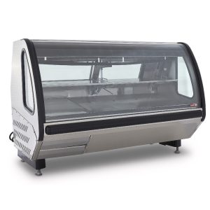 Vitrina Carnicera de Acero Inoxidable Torrey de 2m de largo - VCA200-AI