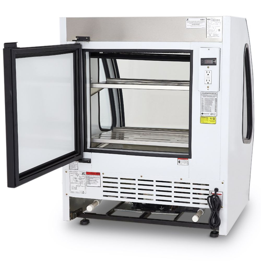 Vitrina Exhibidora Torrey Color Blanco de 1m de largo - DRD3B - Imagen 3