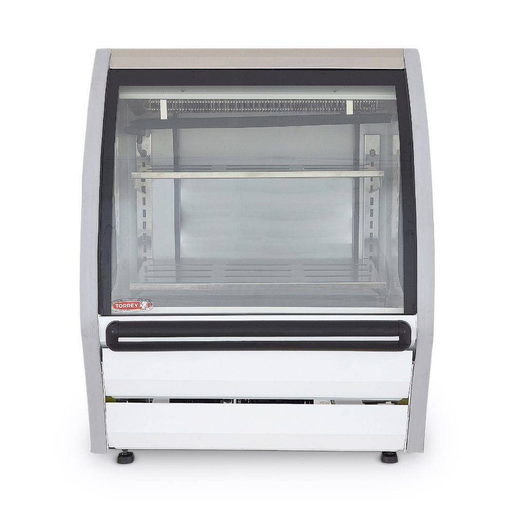 Vitrina Exhibidora Torrey Color Blanco de 1m de largo - DRD3B - Imagen 2