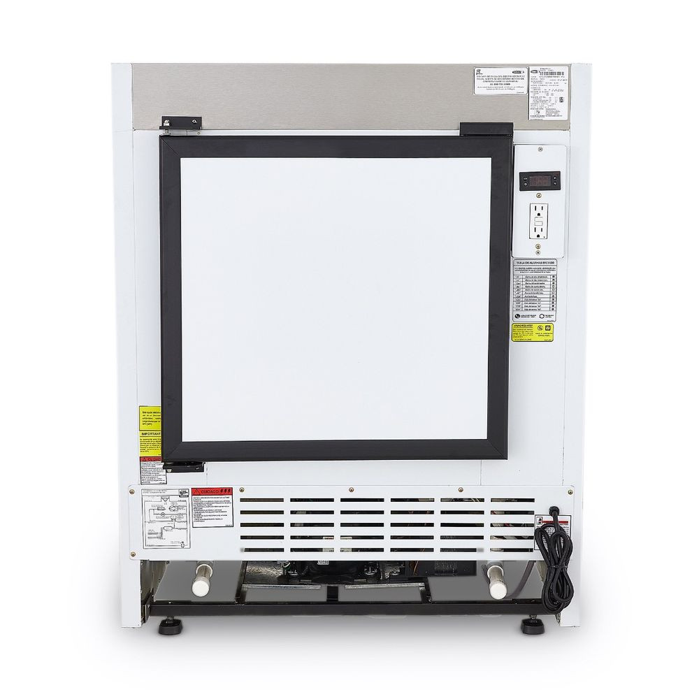 Vitrina Exhibidora Torrey Color Blanco de 1m de largo - DRD3B - Imagen 4