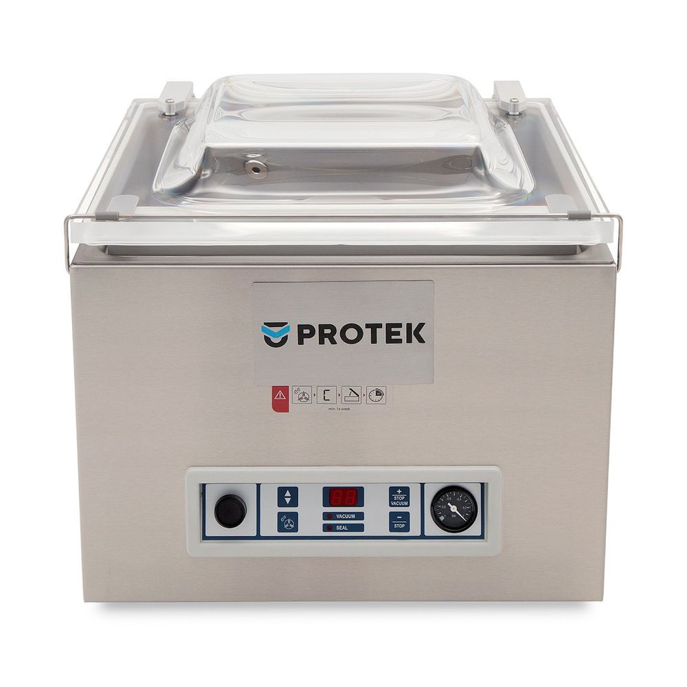 Empacadora al vacío Protek de acero inoxidable para líquidos y sólidos- EVK-20 - Imagen 2
