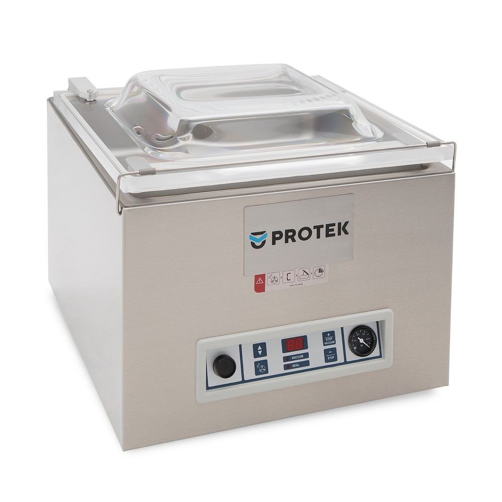 Empacadora al vacío Protek de acero inoxidable para líquidos y sólidos- EVK-20