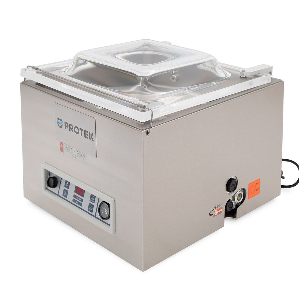 Empacadora al vacío Protek de acero inoxidable para líquidos y sólidos- EVK-20 - Imagen 3